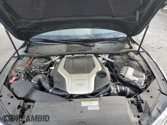 2019 Audi A7 Premium Plus with VIN WAUU2AF25KN065746, listed as a Copart auction lot 81945933 with 65,171 mi miles and . Bid and sale history available at DreamBid. Image 11.