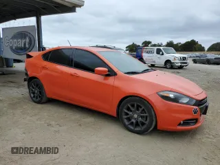 2015 Dodge Dart SXT with VIN 1C3CDFBB0FD316054, listed as a Copart auction lot 54510425 with 86,091 mi miles and Salvage title. Bid and sale history available at DreamBid. Image 4.