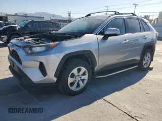 2021 Toyota RAV4 LE with VIN 2T3K1RFV4MW105140, listed as a Copart auction lot 48544065 with 31,216 mi miles and Salvage Title. Bid and sale history available at carsss.com. Image 1.