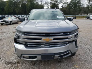 2021 Chevrolet Silverado 1500 LTZ with VIN 1GCUYGED4MZ141587, listed as a Copart auction lot 46454205 with 98,470 mi miles and Salvage Title. Bid and sale history available at DreamBid. Image 5.