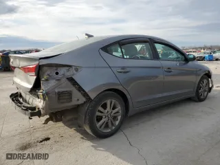 2018 Hyundai Elantra SEL with VIN 5NPD84LF1JH319820, listed as a Copart auction lot 45354655 with 101,723 mi miles and Salvage Title. Bid and sale history available at carsss.com. Image 3.
