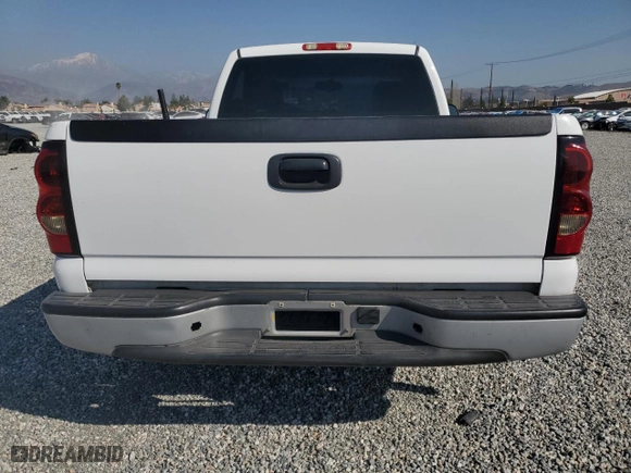 2006 Chevrolet Silverado 1500 Work Truck with VIN 3GCEC14VX6G246762, listed as a Copart auction lot 46645975 with 198,696 mi miles and Salvage Title. Bid and sale history available at carsss.com. Image 6.