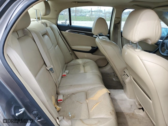 2008 Acura TL with VIN 19UUA66258A024604, listed as a Copart auction lot 51944445 with 0 mi miles and Salvage Title. Bid and sale history available at carsss.com. Image 11.