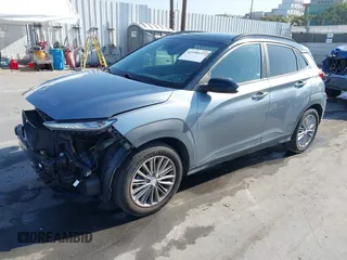 2019 Hyundai Kona SEL with VIN KM8K22AA3KU382845, listed as a IAAI auction lot 41990193 with 61,952 mi miles. Bid and sale history available at carsss.com. Image 2.