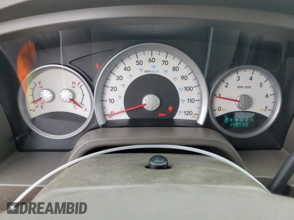 2006 Dodge Dakota SLT with VIN 1D7HW48N46S521461, listed as a Copart auction lot 53508365 with 148,538 mi miles and Salvage Title. Bid and sale history available at carsss.com. Image 9.