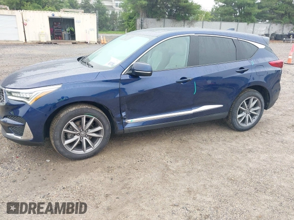 2019 Acura RDX Technology with VIN 5J8TC2H57KL032589, listed as a IAAI auction lot 42458684 with 53,372 mi miles and . Bid and sale history available at DreamBid. Image 15.