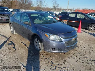 2014 Chevrolet Malibu LS with VIN 1G11B5SLXEF140170, listed as a IAAI auction lot 41489058 with 121,970 mi miles. Bid and sale history available at carsss.com. Image 1.