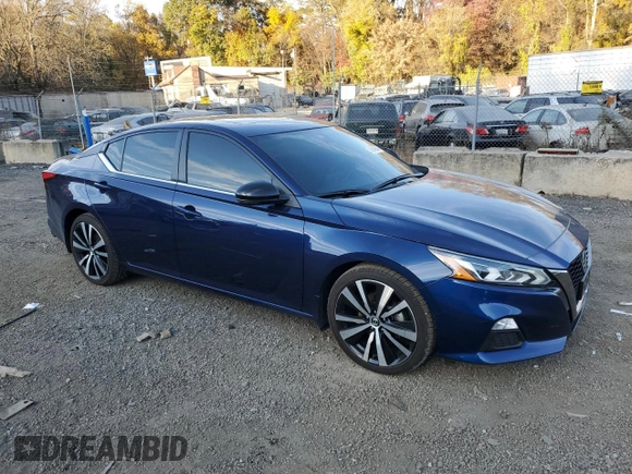 2022 Nissan Altima 2.0 SR with VIN 1N4AL4CV7NN351367, listed as a Copart auction lot 78664884 with 61,418 mi miles and Salvage Title. Bid and sale history available at carsss.com. Image 4.