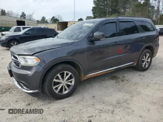 2016 Dodge Durango Limited with VIN 1C4RDJDG2GC331132, listed as a Copart auction lot 48737355 with 187,298 mi miles and Salvage Title. Bid and sale history available at DreamBid. Image 1.