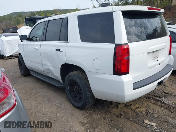 2020 Chevrolet Tahoe Commercial with VIN 1GNLCDEC8LR114821, listed as a IAAI auction lot 41713212 with 45,824 mi miles and . Bid and sale history available at DreamBid. Image 3.