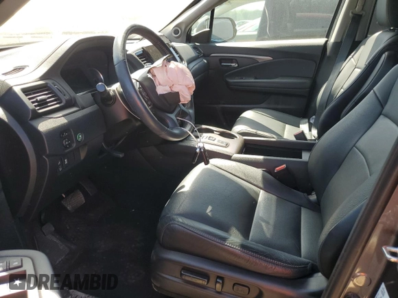 2021 Honda Pilot EX-L with VIN 5FNYF5H53MB013931, listed as a Copart auction lot 49470365 with 58,225 mi miles and Salvage Title. Bid and sale history available at carsss.com. Image 7.