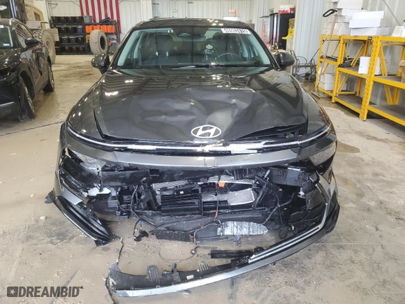 2024 Hyundai Sonata Hybrid SEL with VIN KMHL34JJ9RA098516, listed as a Copart auction lot 46903415 with 17,651 mi miles and Non Repairable. Bid and sale history available at carsss.com. Image 5.