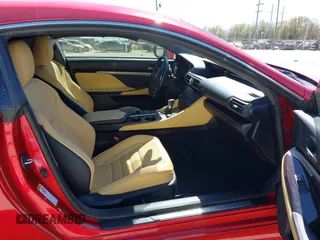 2016 Lexus RC 300 F Sport with VIN JTHSM5BCXG5001041, listed as a IAAI auction lot 41800718 with 86,523 mi miles and . Bid and sale history available at DreamBid. Image 5.