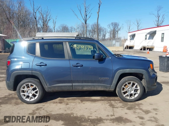 2020 Jeep Renegade Latitude with VIN ZACNJBBB9LPL85731, listed as a IAAI auction lot 41589574 with 73,613 mi miles. Bid and sale history available at carsss.com. Image 13.