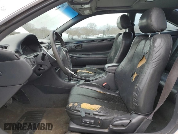 2002 Toyota Solara SE with VIN 2T1CE22PX2C016073, listed as a Copart auction lot 47966775 with 230,693 mi miles and Salvage title. Bid and sale history available at DreamBid. Image 7.