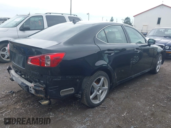 2011 Lexus IS 250 with VIN JTHCF5C24B5048479, listed as a IAAI auction lot 41947968 with 173,182 mi miles and . Bid and sale history available at DreamBid. Image 4.