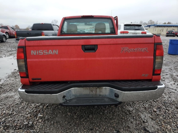 2000 Nissan Frontier 2WD XE with VIN 1N6DD21S8YC338304, listed as a Copart auction lot 83990454 with 184,467 mi miles and Salvage Title. Bid and sale history available at carsss.com. Image 6.