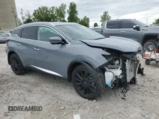 2023 Nissan Murano Platinum z VIN 5N1AZ2DS2PC133266, wystawiony jako Copart lot #58504075 z przebiegiem 15 494 mil mil oraz Szkoda całkowita • Salvage title. Historia ofert i sprzedaży dostępna na DreamBid. Obrazek 4.