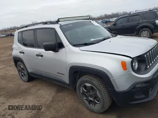 2017 Jeep Renegade Sport с VIN ZACCJAAH3HPF05721, выставлен на аукционе IAAI как лот 41483463 с пробегом 86 414 миль миль и . История ставок и продаж доступна на DreamBid. Изображение 13.