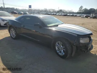 2014 Chevrolet Camaro LS with VIN 2G1FA1E34E9226130, listed as a Copart auction lot 46593375 with 195,410 mi miles and Salvage Title. Bid and sale history available at carsss.com. Image 4.