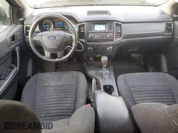 2019 Ford Ranger XL with VIN 1FTER1EH7KLA50248, listed as a Copart auction lot 48255475 with 19,958 mi miles and Salvage Title. Bid and sale history available at carsss.com. Image 8.