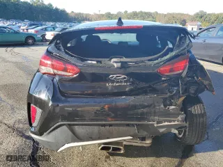 2019 Hyundai Veloster 2.0 with VIN KMHTG6AF1KU006380, listed as a Copart auction lot 71843883 with 48,291 mi miles. Bid and sale history available at carsss.com. Image 6.