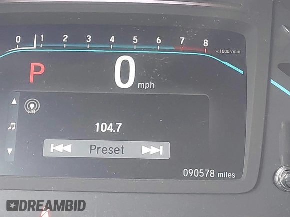 2018 Honda Odyssey Touring with VIN 5FNRL6H88JB062213, listed as a IAAI auction lot 42489379 with 90,578 mi miles and . Bid and sale history available at DreamBid. Image 16.
