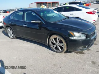 2012 Nissan Maxima 3.5 SV w/Sport Pkg with VIN 1N4AA5AP4CC831052, listed as a IAAI auction lot 41991290 with 171,348 mi miles. Bid and sale history available at carsss.com. Image 1.