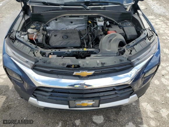 2021 Chevrolet TrailBlazer LT with VIN KL79MPSLXMB025846, listed as a Copart auction lot 49452495 with 45,641 mi miles and Salvage Title. Bid and sale history available at carsss.com. Image 14.