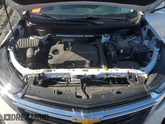 2022 Chevrolet Equinox LT with VIN 3GNAXTEV0NL135275, listed as a Copart auction lot 48739445 with 58,675 mi miles and Salvage Title. Bid and sale history available at carsss.com. Image 12.