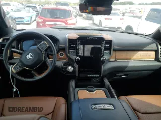 2023 Ram 1500 Longhorn with VIN 1C6SRFKT6PN505392, listed as a Copart auction lot 75026734 with 14,774 mi miles and Salvage title. Bid and sale history available at DreamBid. Image 8.