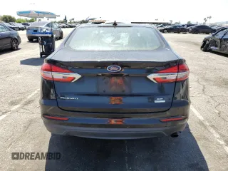 2020 Ford Fusion SE with VIN 3FA6P0HDXLR150768, listed as a Copart auction lot 57085365 with 141,855 mi miles and Salvage title. Bid and sale history available at DreamBid. Image 6.