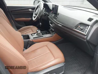2021 Audi Q5 Premium Plus with VIN WA1BAAFY1M2017824, listed as a IAAI auction lot 42365397 with 71,914 mi miles and . Bid and sale history available at DreamBid. Image 5.