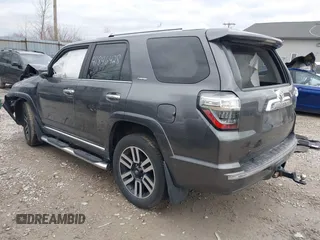 2018 Toyota 4Runner SR5 with VIN JTEBU5JRXJ5496738, listed as a IAAI auction lot 41846428 with 143,870 mi miles. Bid and sale history available at carsss.com. Image 3.