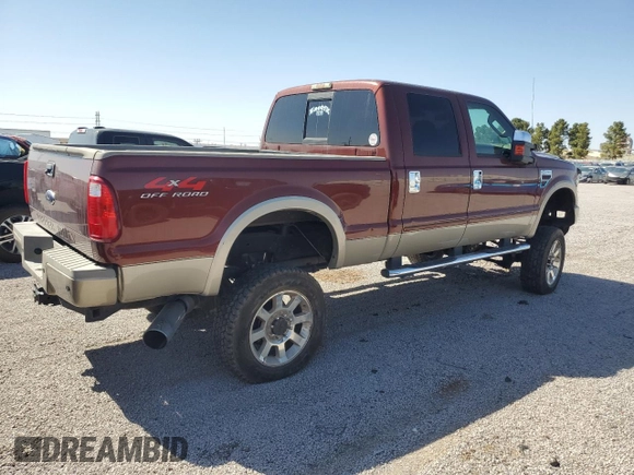 2008 Ford F-250 XL with VIN 1FTSW21R28EC23591, listed as a Copart auction lot 52433965 with 119,669 mi miles and Salvage title. Bid and sale history available at DreamBid. Image 3.
