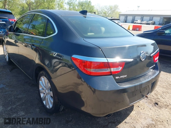 2015 Buick Verano with VIN 1G4PP5SKXF4180154, listed as a IAAI auction lot 42223318 with 124,974 mi miles and . Bid and sale history available at DreamBid. Image 3.