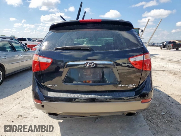 2011 Hyundai Veracruz Limited with VIN KM8NU4CC5BU156095, listed as a Copart auction lot 56417985 with 307,368 mi miles and Salvage title. Bid and sale history available at DreamBid. Image 6.