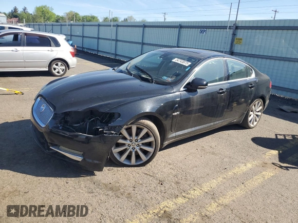 2010 Jaguar XF Premium Luxury with VIN SAJWA0GB1ALR59049, listed as a Copart auction lot 54743875 with 0 mi miles and Clean Title. Bid and sale history available at carsss.com. Image 1.
