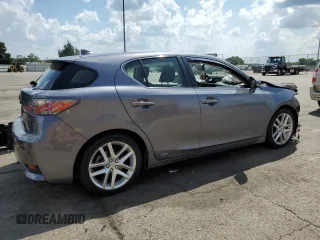 2015 Lexus CT 200h with VIN JTHKD5BH1F2239341, listed as a Copart auction lot 62051495 with 86,804 mi miles and Salvage title. Bid and sale history available at DreamBid. Image 3.