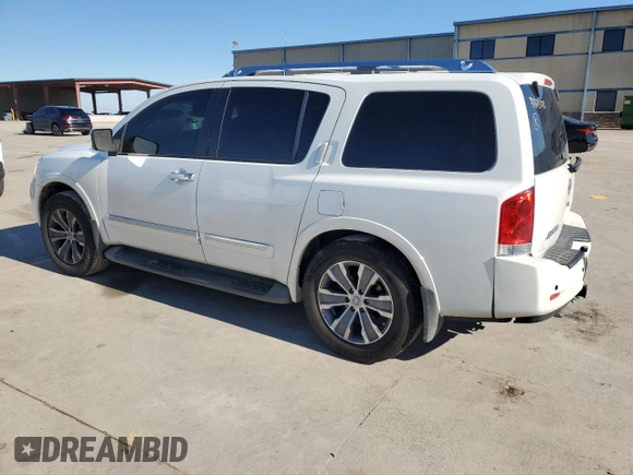 2015 Nissan Armada SV z VIN 5N1BA0ND8FN616053, wystawiony jako Copart lot #88253385 z przebiegiem 211 004 mil mil oraz Szkoda całkowita • Salvage title. Historia ofert i sprzedaży dostępna na DreamBid. Obrazek 2.