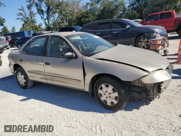 2003 Chevrolet Cavalier with VIN 1G1JC52F037319350, listed as a Copart auction lot 83072934 with 0 mi miles and Salvage Title. Bid and sale history available at carsss.com. Image 4.