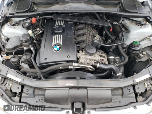 2009 BMW 3 Series 335i with VIN WBAPM73579E190895, listed as a Copart auction lot 63645945 with 102,174 mi miles and Salvage title. Bid and sale history available at DreamBid. Image 11.