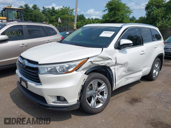 2016 Toyota Highlander Limited with VIN 5TDDKRFH0GS334968, listed as a IAAI auction lot 40088562 with 123,717 mi miles and . Bid and sale history available at DreamBid. Image 17.
