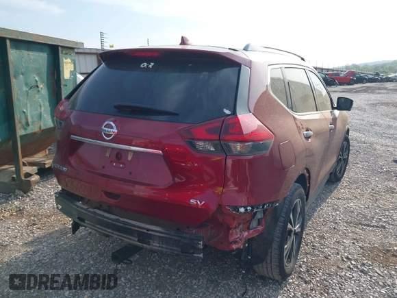 2020 Nissan Rogue S z VIN 5N1AT2MT5LC754506, wystawiony jako IAAI lot #41980769 z przebiegiem 149 635 mil mil oraz . Historia ofert i sprzedaży dostępna na DreamBid. Obrazek 4.