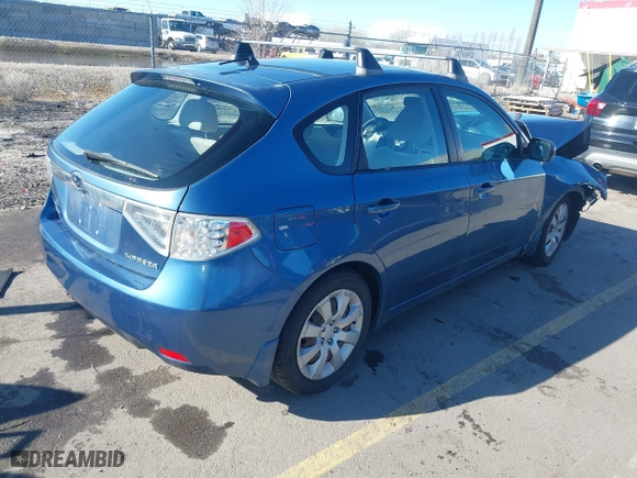2010 Subaru Impreza Wagon i with VIN JF1GH6A68AH820106, listed as a IAAI auction lot 41829344 with 166,945 mi miles. Bid and sale history available at carsss.com. Image 4.
