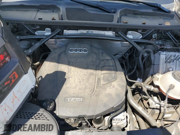 2018 Audi Q5 Premium with VIN WA1ANAFY3J2044356, listed as a Copart auction lot 57860505 with 100,341 mi miles and Salvage title. Bid and sale history available at DreamBid. Image 12.