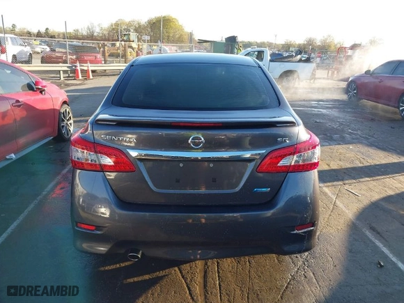 2013 Nissan Sentra SR with VIN 3N1AB7AP3DL782583, listed as a IAAI auction lot 41878238 with 188,617 mi miles. Bid and sale history available at carsss.com. Image 16.