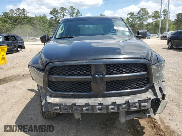 2018 Ram 1500 Express with VIN 1C6RR7KG9JS258692, listed as a Copart auction lot 54575175 with 143,949 mi miles and Salvage title. Bid and sale history available at DreamBid. Image 5.