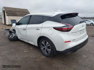 2020 Nissan Murano S with VIN 5N1AZ2AJ4LN154887, listed as a IAAI auction lot 40885300 with 125,735 mi miles. Bid and sale history available at carsss.com. Image 3.