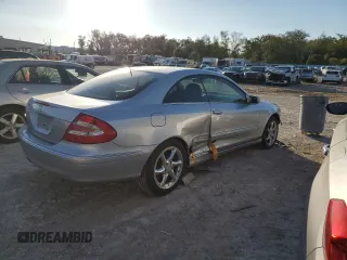 2003 Mercedes-Benz CLK 320 with VIN WDBTJ65J43F020380, listed as a Copart auction lot 85879614 with 179,824 mi miles and Salvage Title. Bid and sale history available at DreamBid. Image 3.